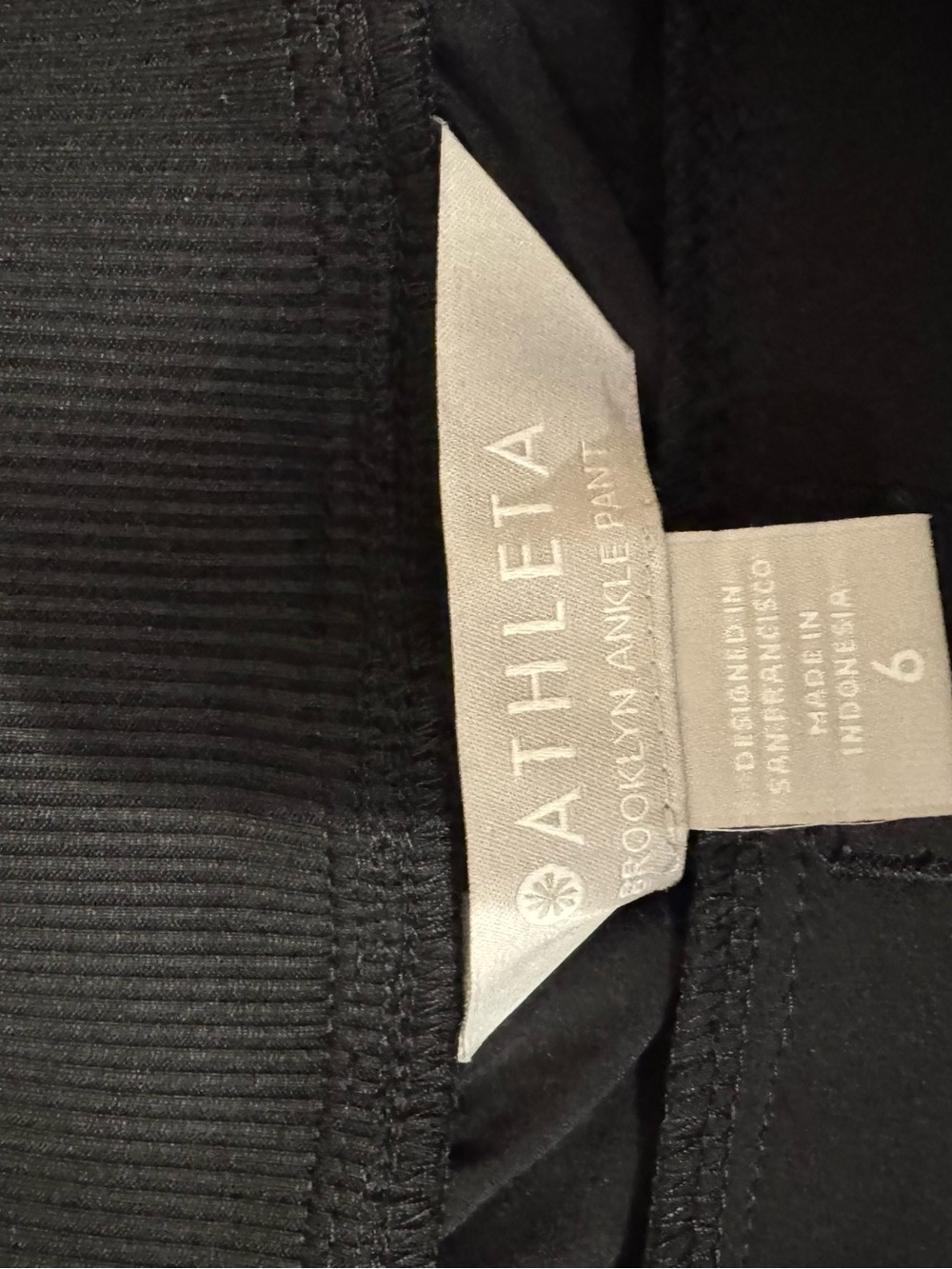 Athleta Brooklyn Mid Rise Ankle Pant // Black #198671 - Picture 6 of 9